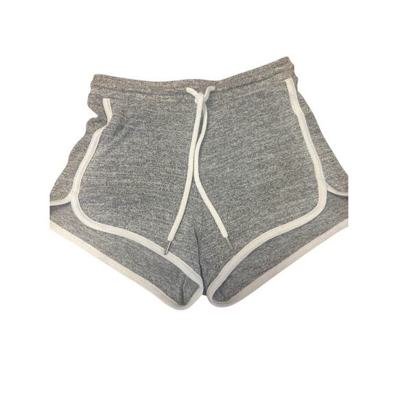 Wilfred Free Pants - WIlfred Free Lounge Gym Shorts Gray w White Trim Womens XXS
